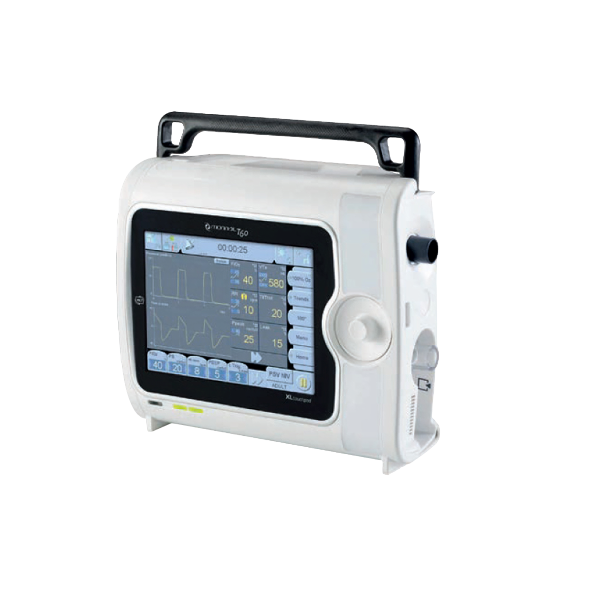 Портативный аппарат искусственной вентиляции легких Monnal T60