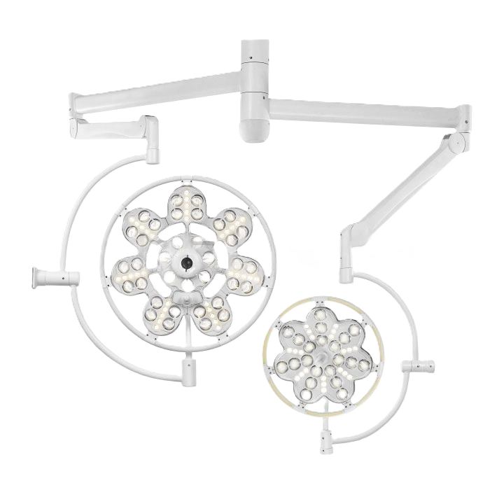 Светильник операционный ЭМАЛЕД 500/300 потолочный двухкупольный