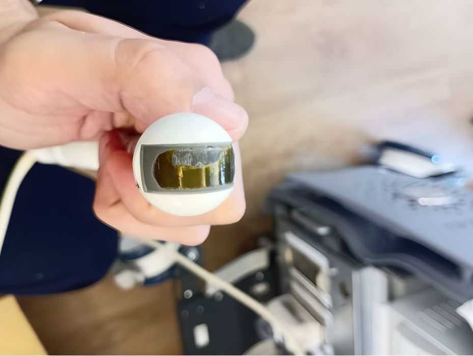 Замена акустической линзы